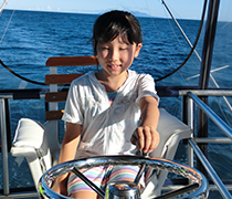 子供船長体験クルーズ1